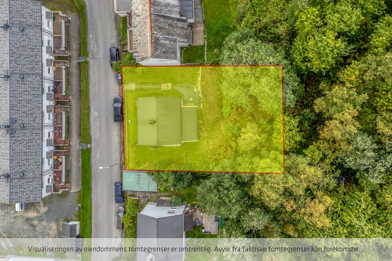 Tomten avmerket Galleribilde