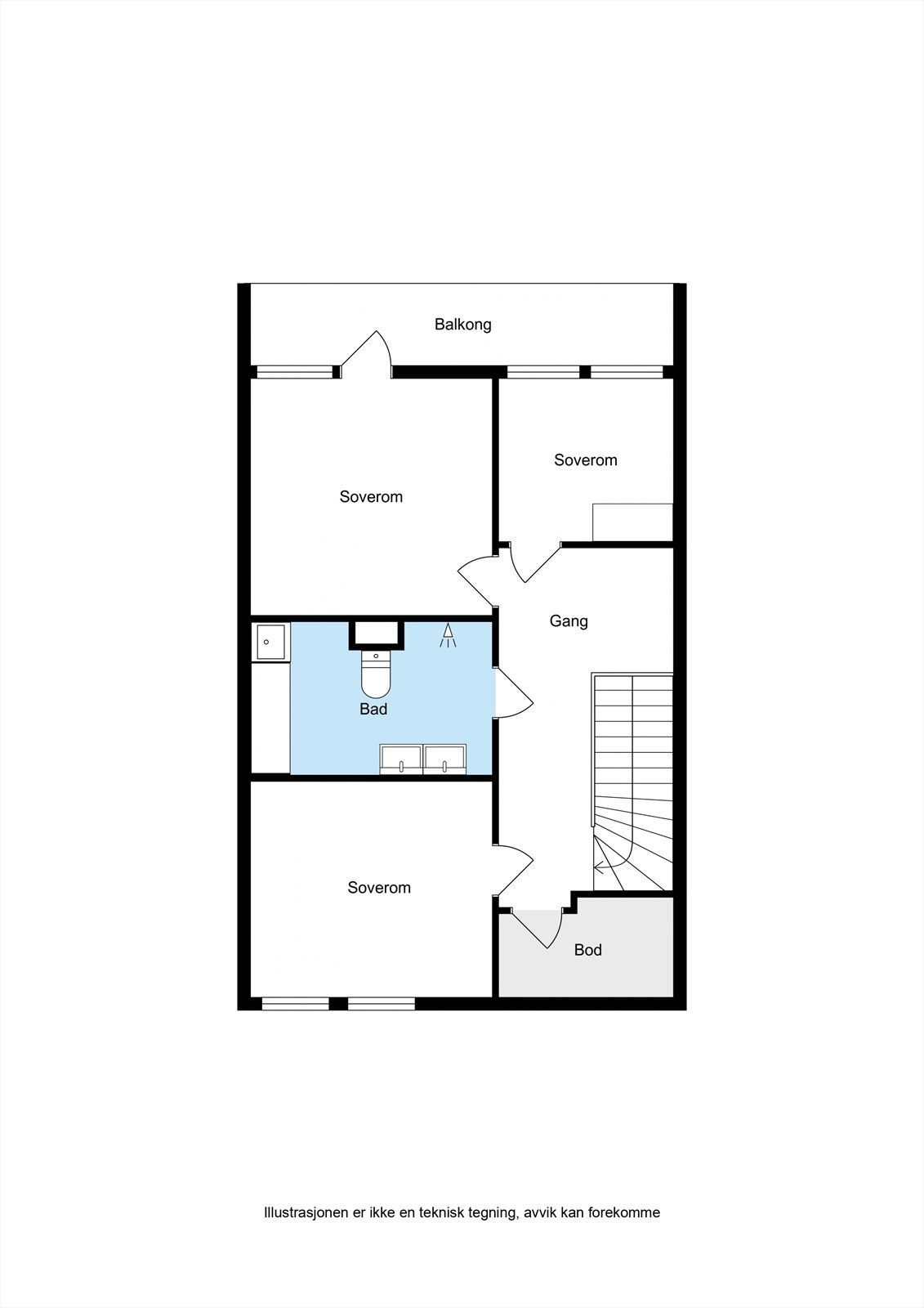 Presentasjon 2. etasje Galleribilde