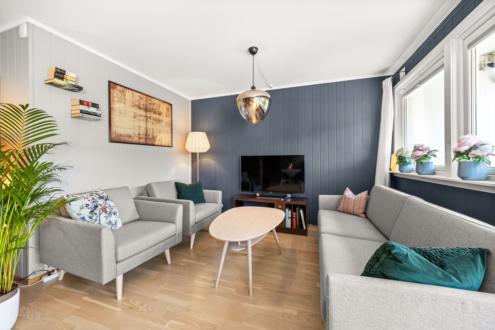 Fin og lun stuedel Galleribilde