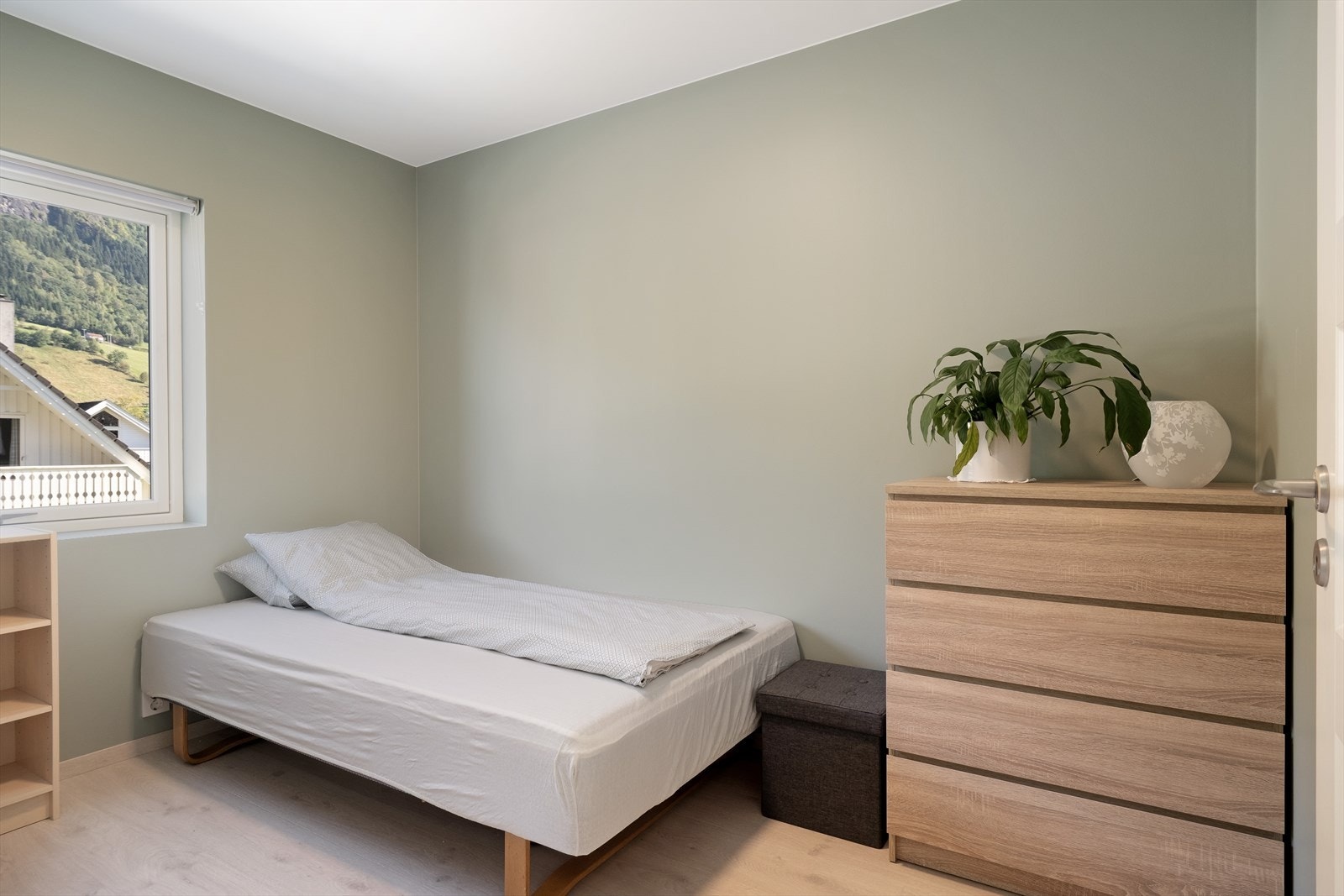 Soverom 2 har blitt brukt som gjesterom. Galleribilde