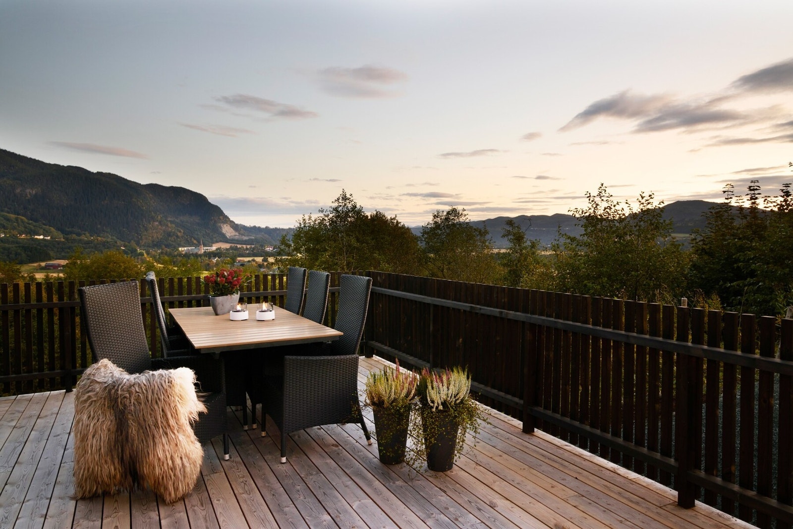 Et sted å senke skuldrene når dagen går mot kveld. (Bilde tatt av selger). Galleribilde