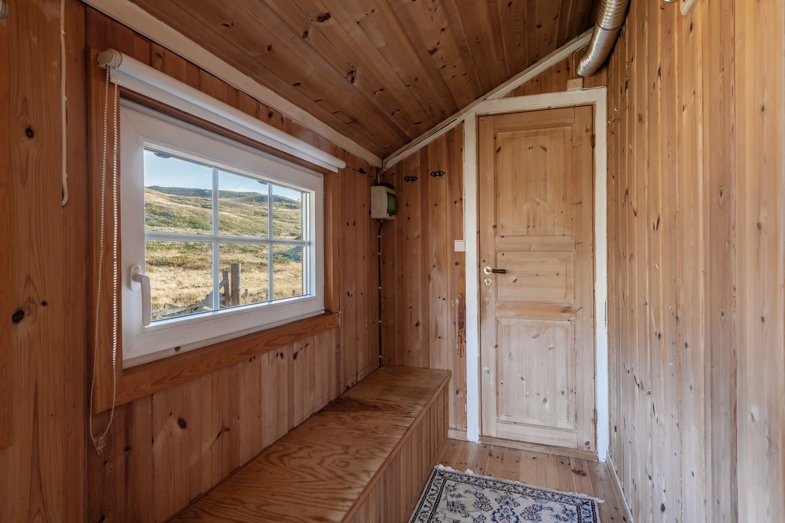 Selv i entréen har man flott utsikt Galleribilde