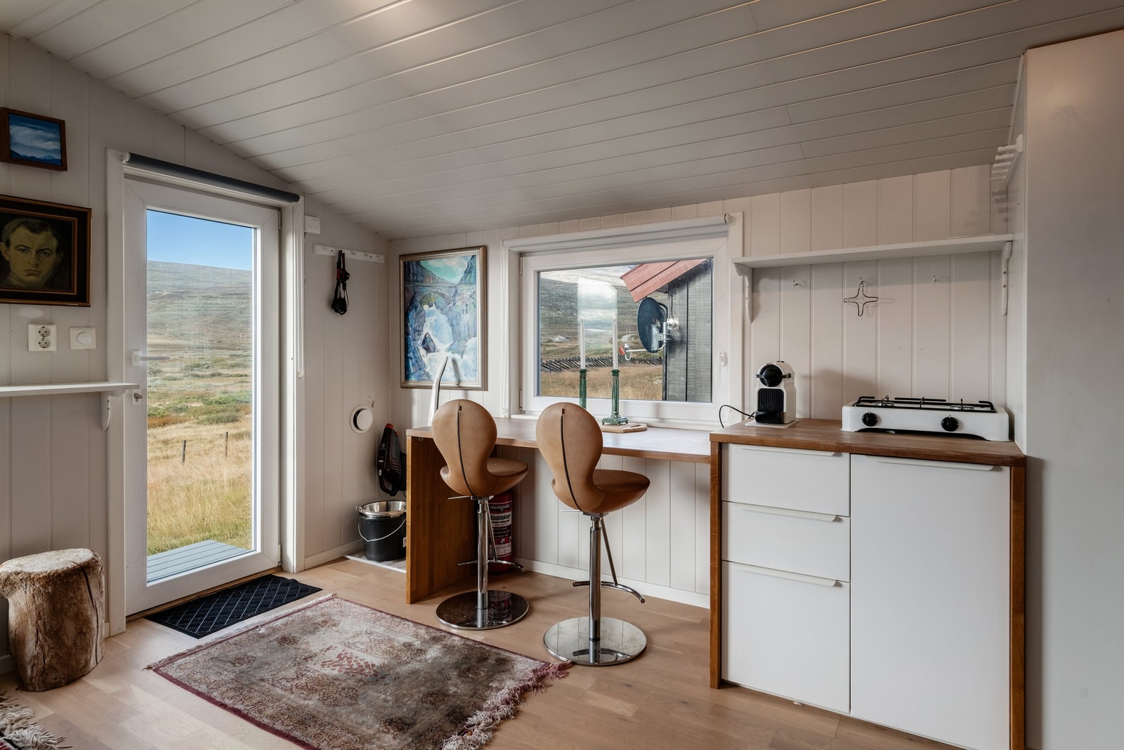 Nyt en stille formiddag i denne lune atmosfæren Galleribilde