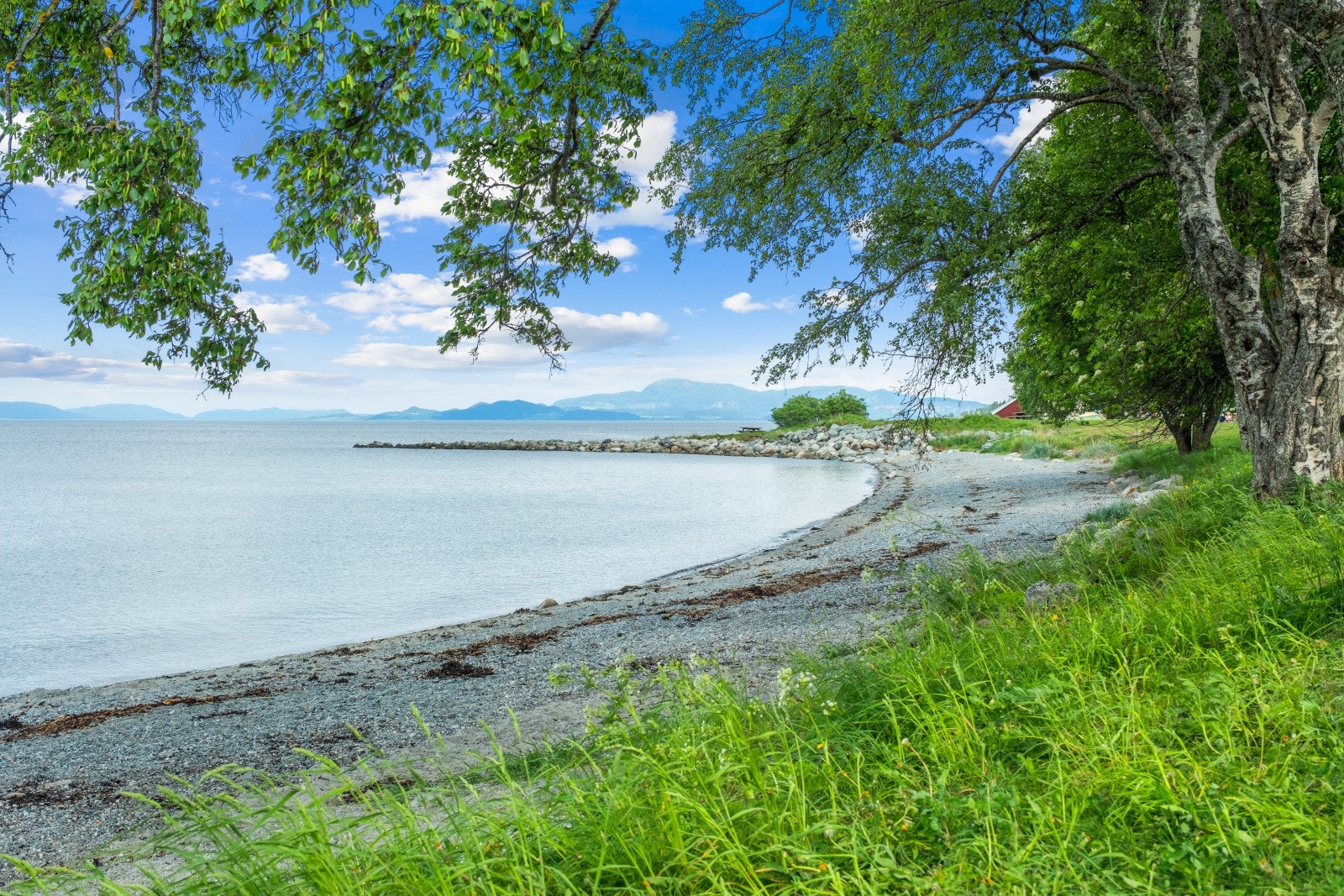 Nærhet til flere badeplasser som bla. Hansbakkfjæra. Galleribilde