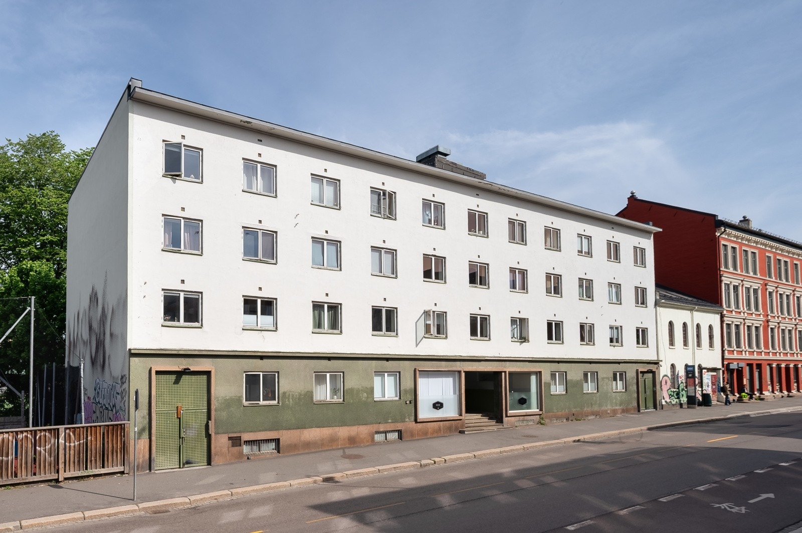 Fasade - Strømsveien 20. Galleribilde