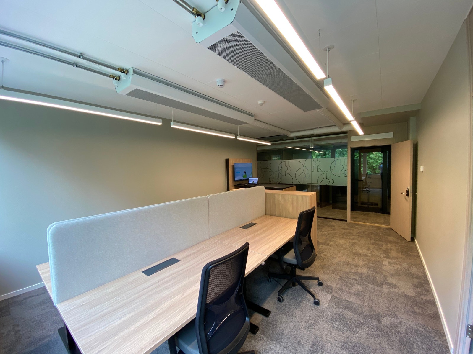 Teamkontor for 5 personer Galleribilde