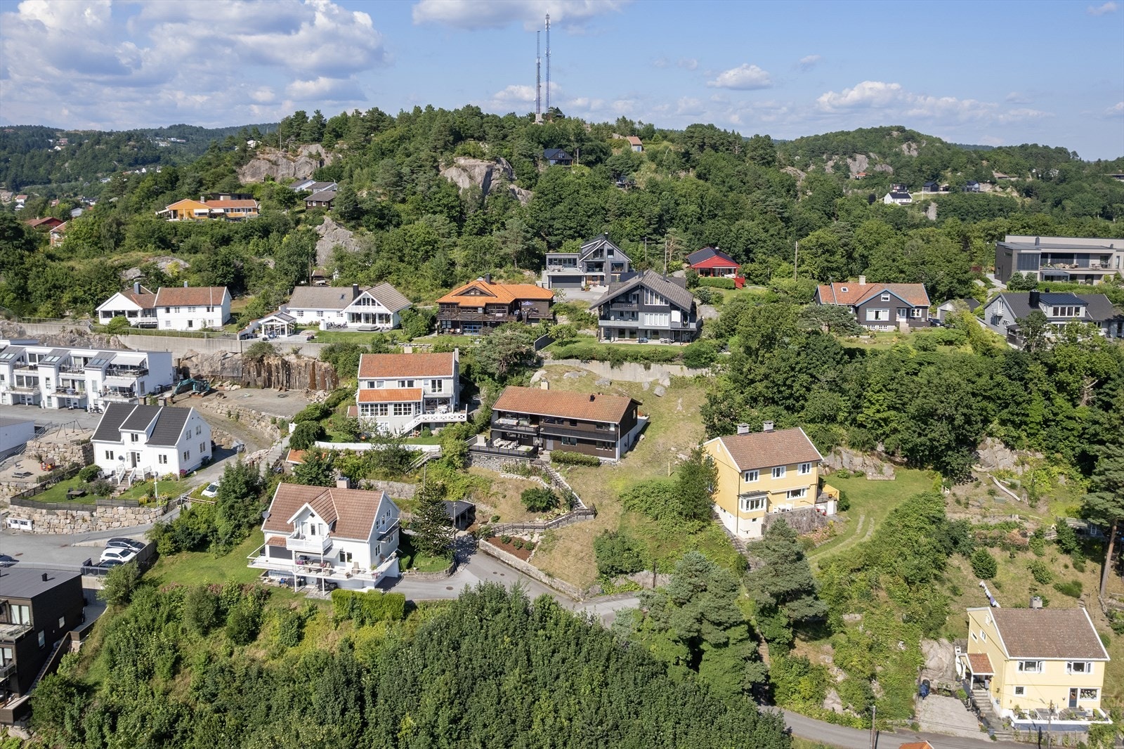 Dronefoto Galleribilde