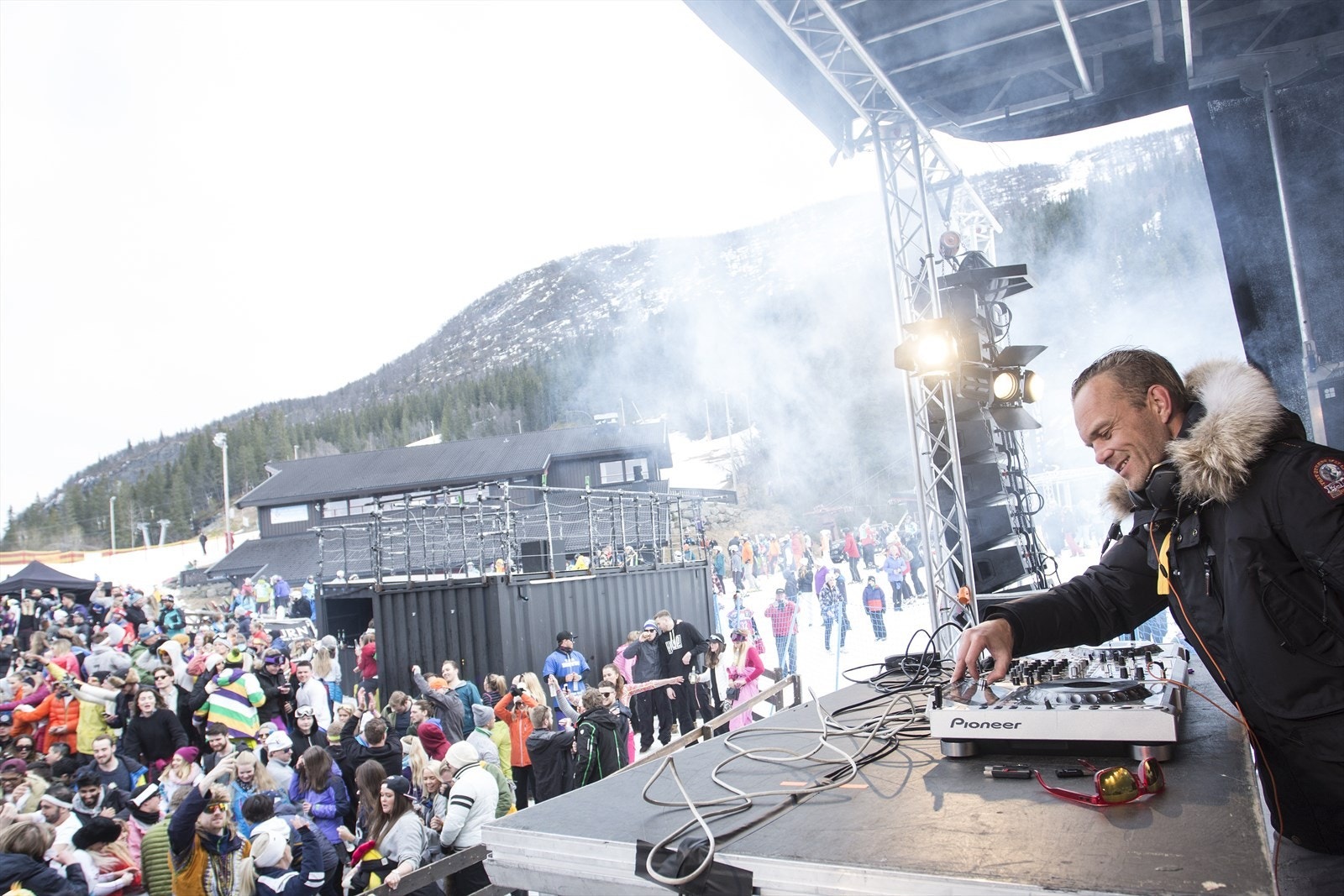 5 minutter til buzzen i skianlegget Galleribilde