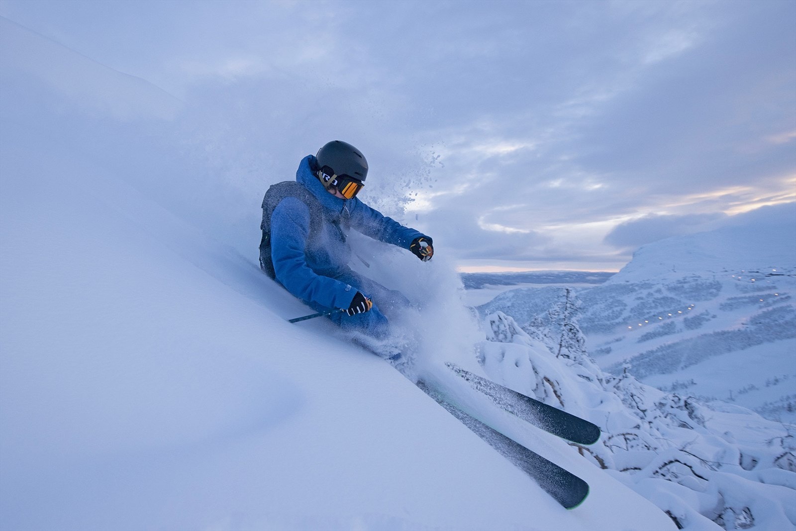 ... og kjør offpiste tilbake til Tuv. Galleribilde