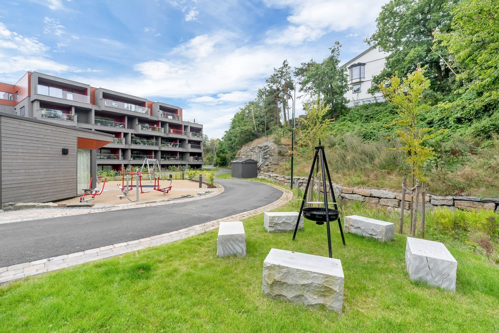 Uteområde Galleribilde