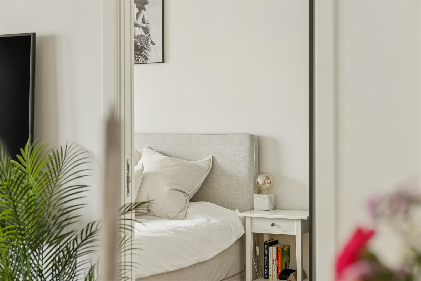 Leiligheten er innredet med to soveværelser. Galleribilde