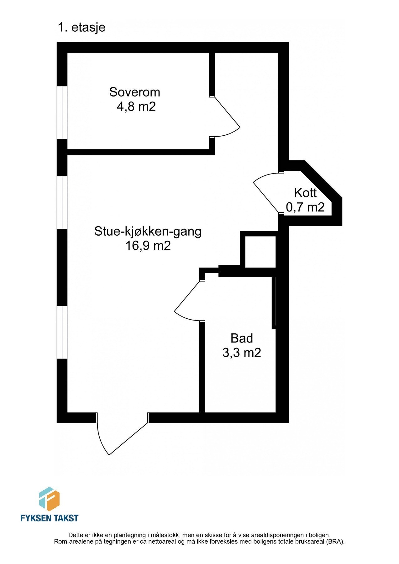 Gjør det godt kjent med plantegningen. Galleribilde