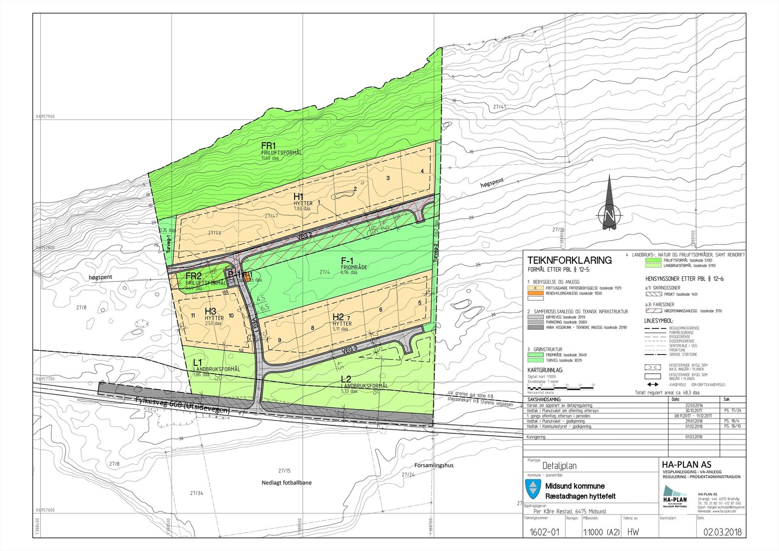 Reguleringskart Galleribilde