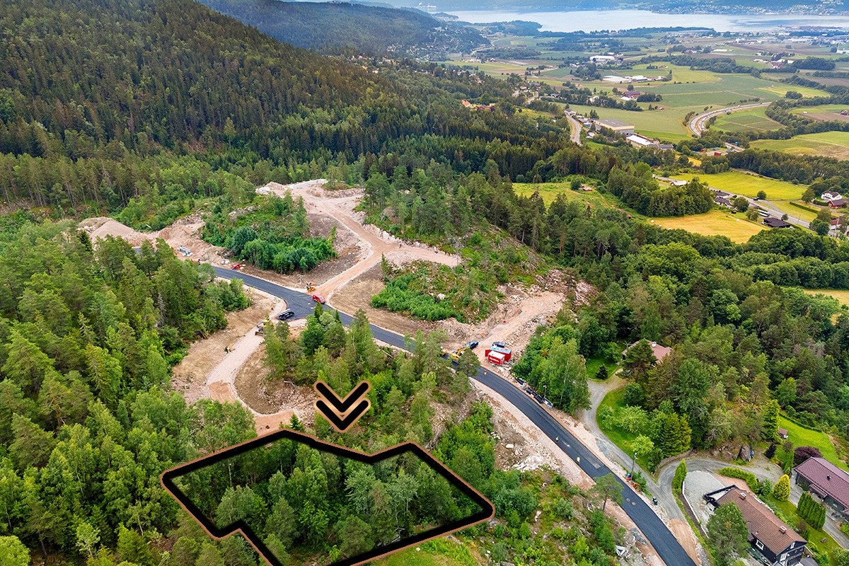 Eiendommen ligger i et rolig, barnevennlig område på Reistad, men likevel sentralt i Lier kommune. Galleribilde