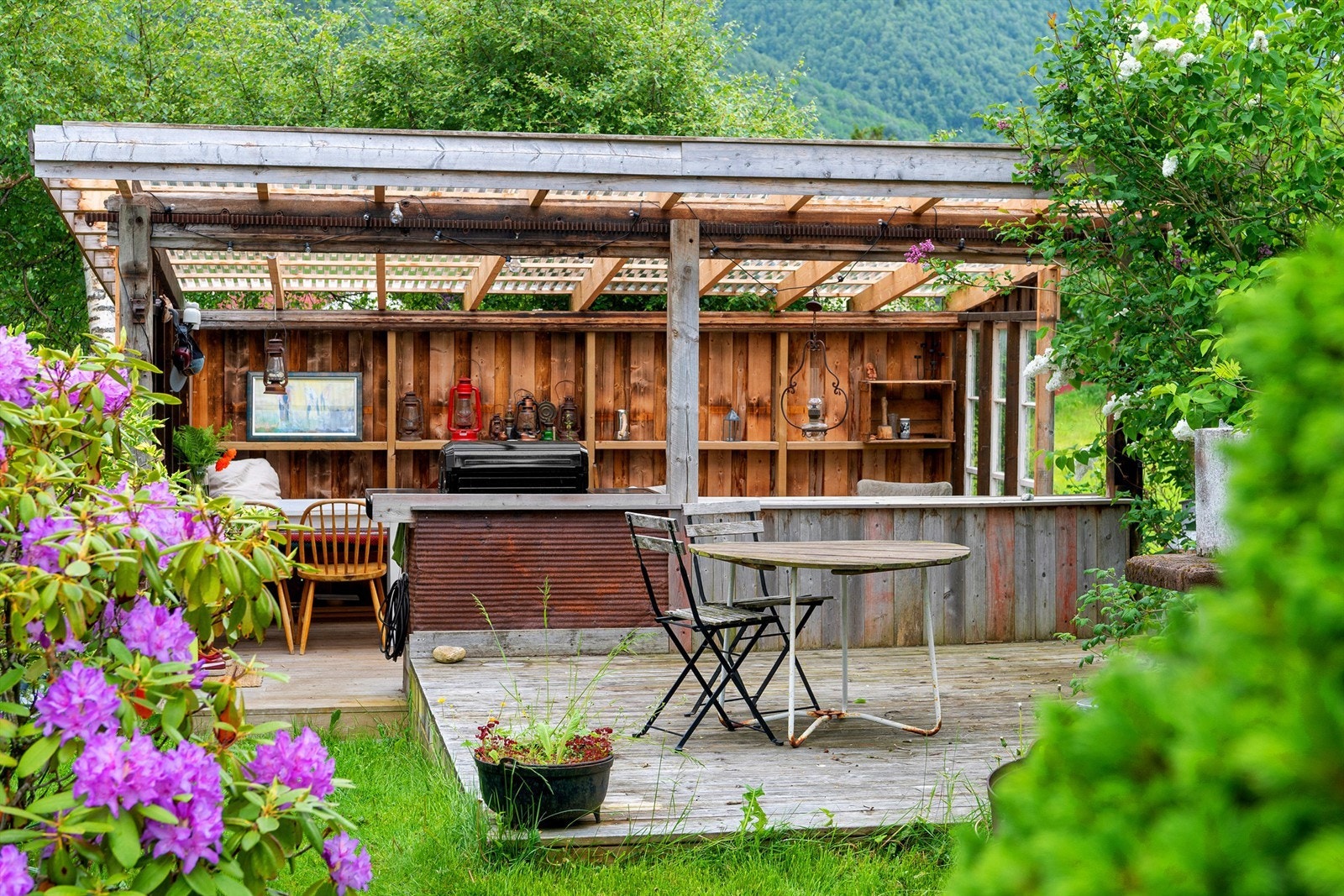 Koselig utestue Galleribilde