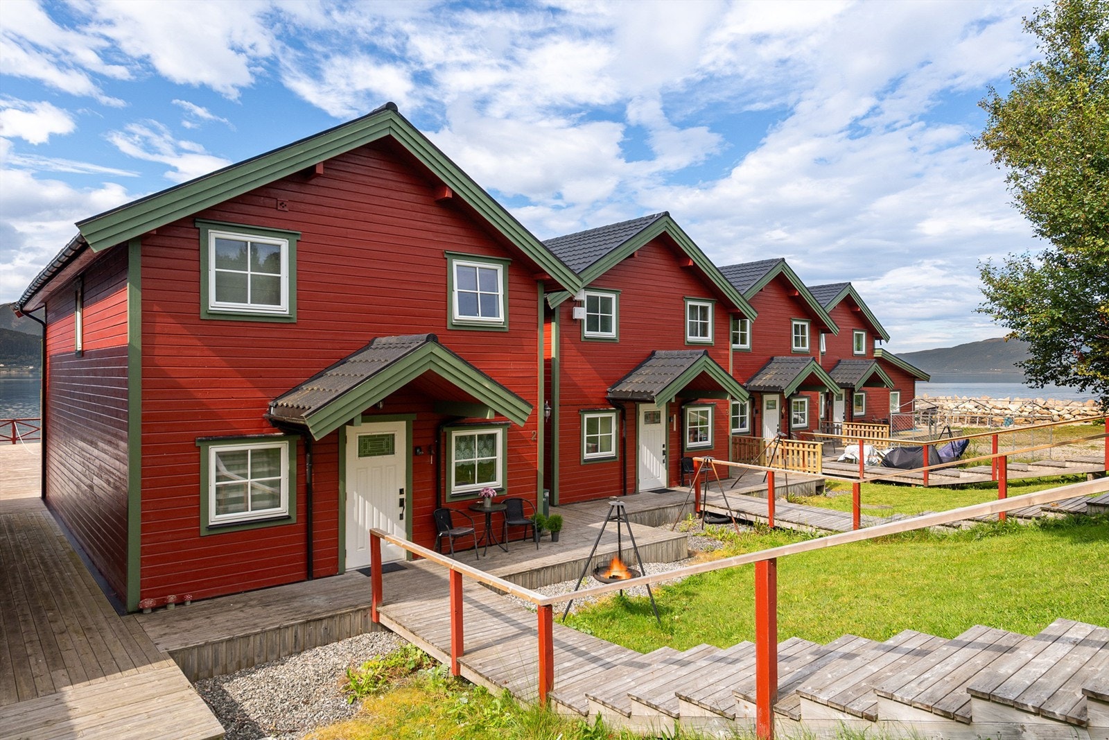 Overbygd inngangsparti Galleribilde