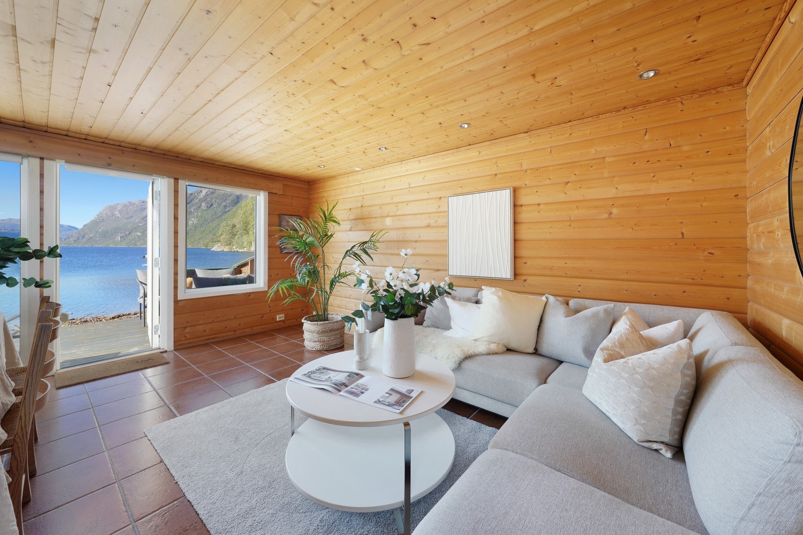 Planløsning med utsikt som fokus Galleribilde