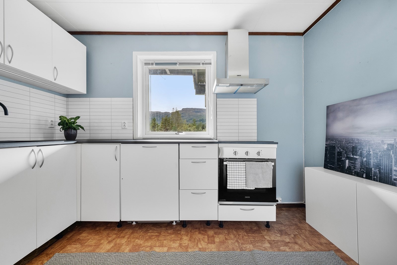 Kjøkkenet i utleiedelen. Galleribilde