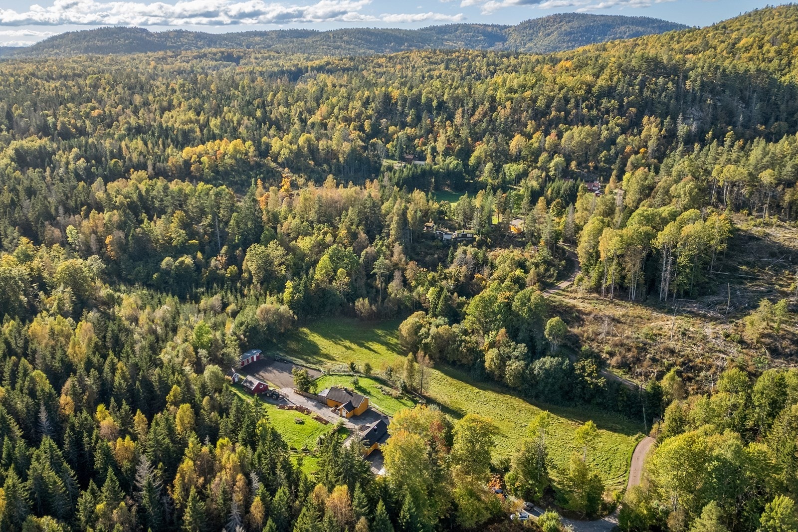 Det er kort vei til Andebu sentrum med skole, barnehage og butikker. Galleribilde