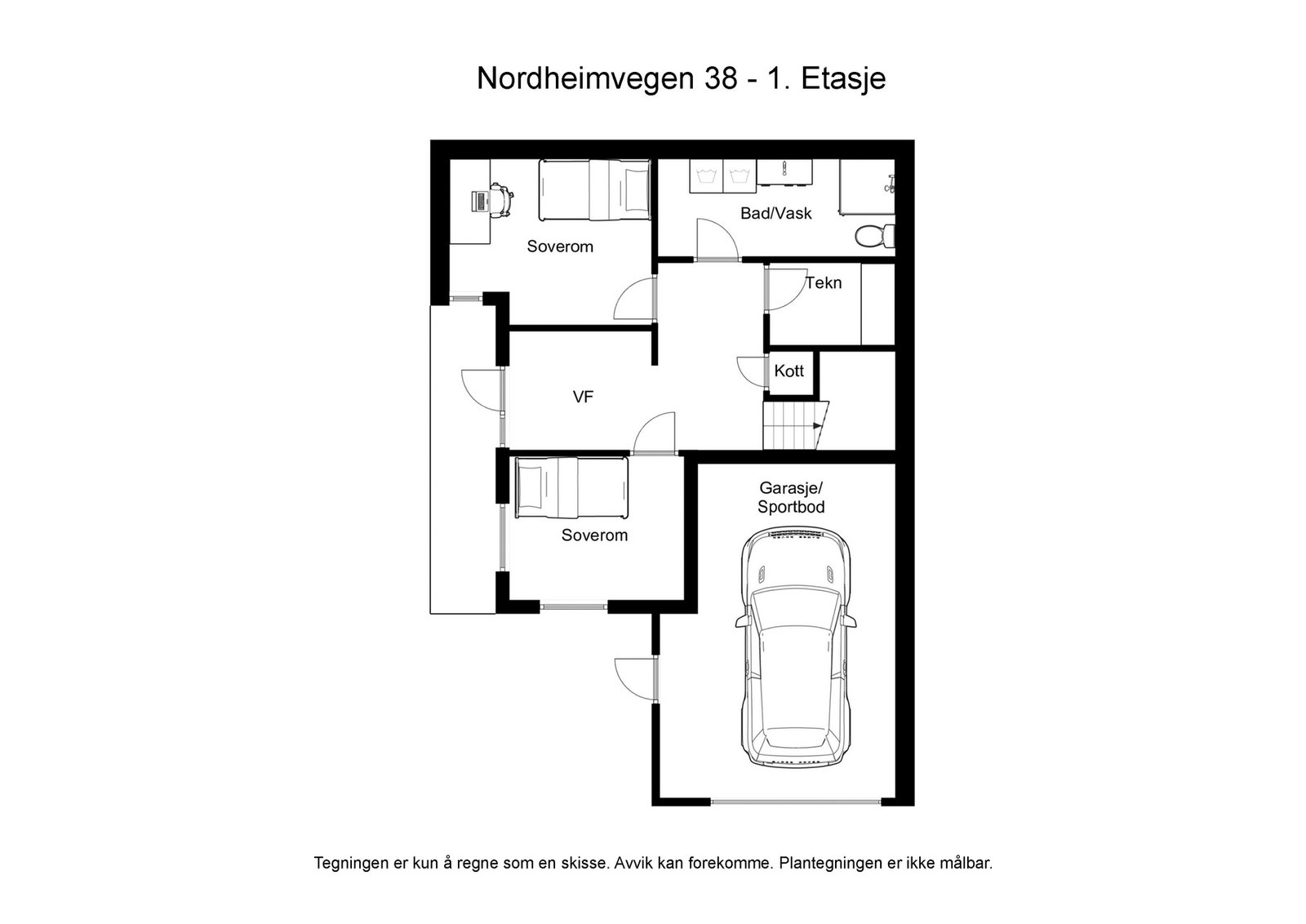 Plantegning sokkel Galleribilde