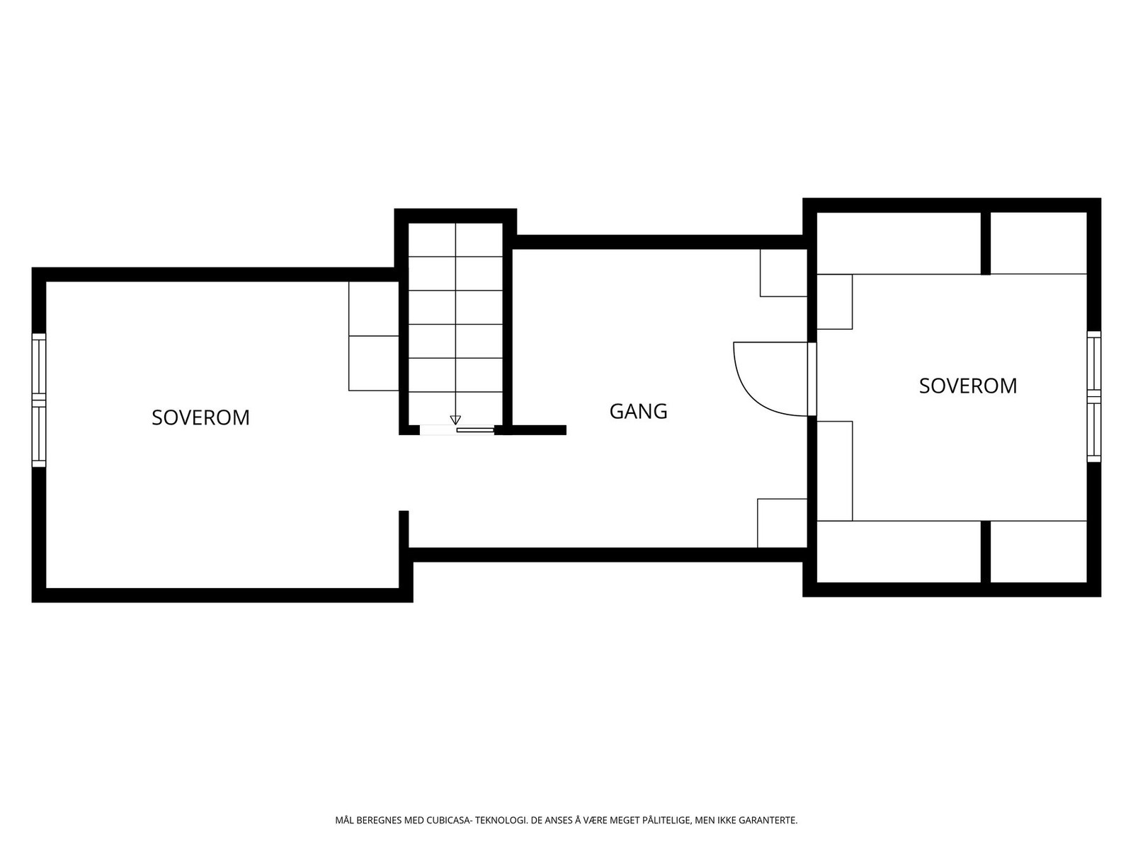 Plantegning 2. etasje Galleribilde