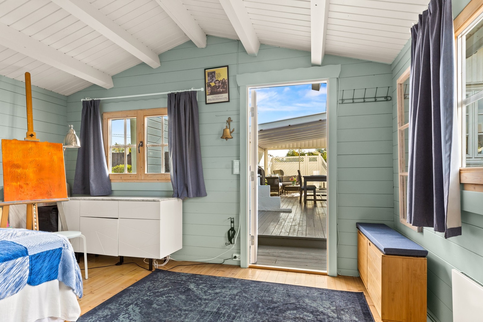 Fungerer som et gjesterom på sommerhalvåret Galleribilde