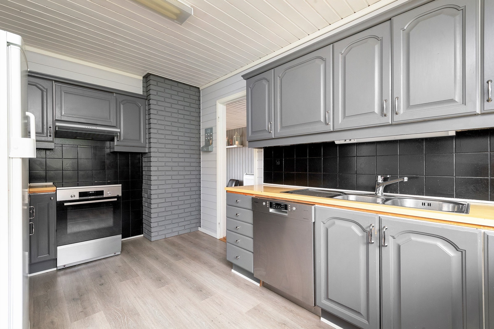 Det er opplegg for frittstående hvitevarer Galleribilde