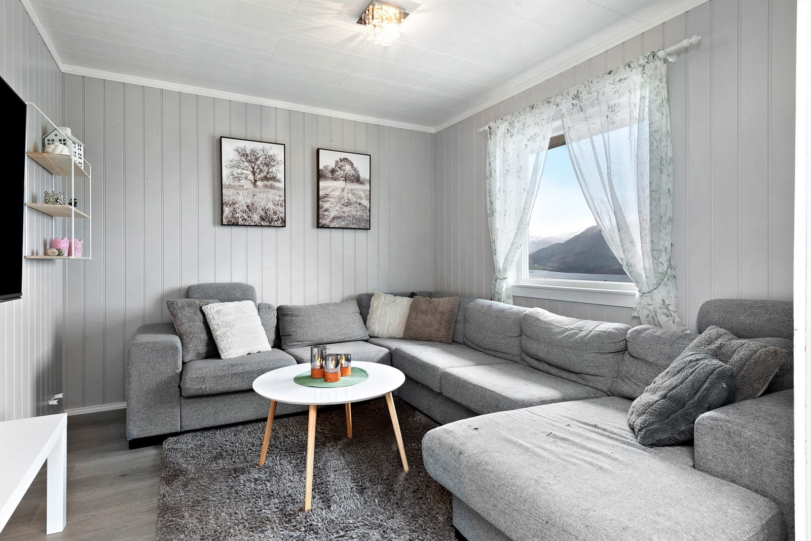 TV-krok. Dette var opprinnelig et soverom. Galleribilde