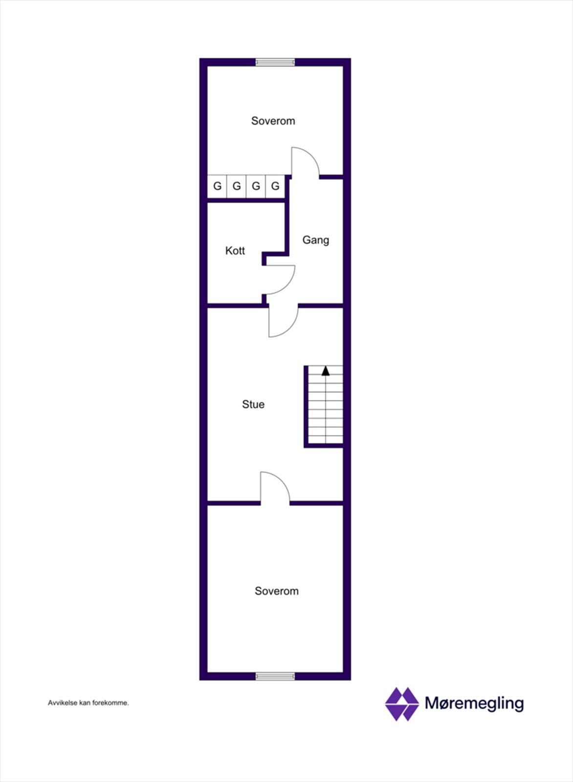 Plantegning loft - 2D Galleribilde