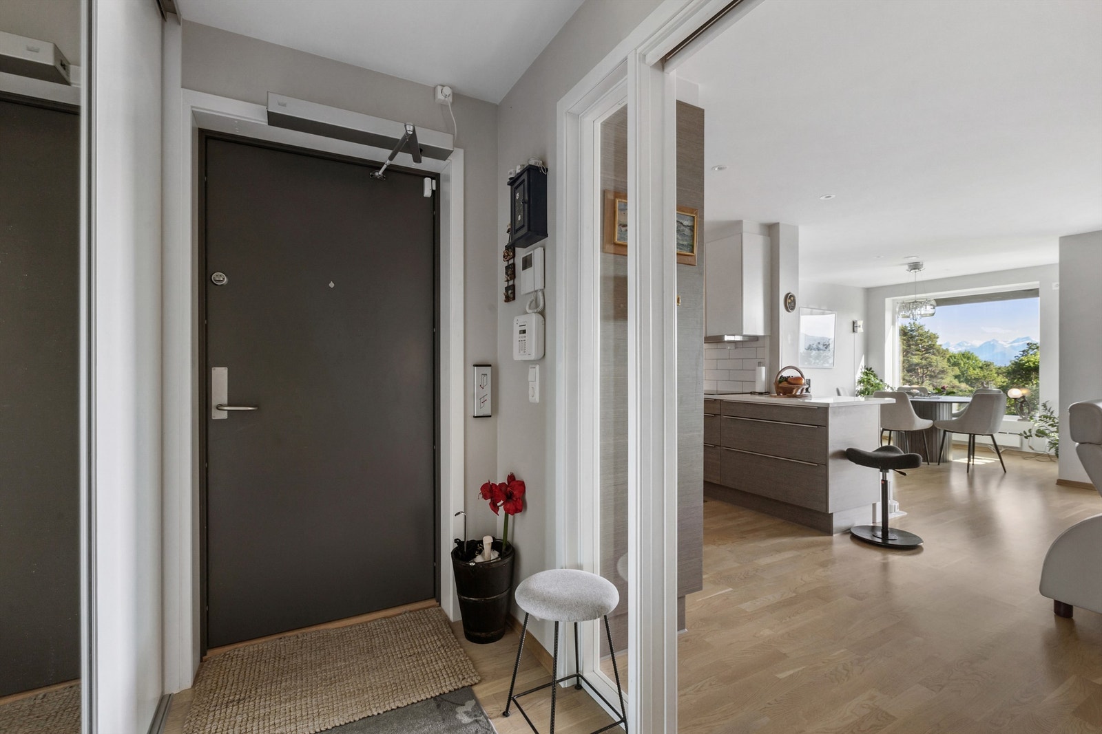 Entré/vindfang Galleribilde