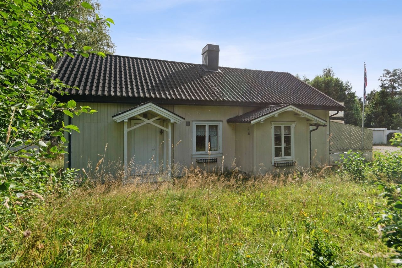 Eiendommen har en romslig terrasse på 60 m² og en veranda på 11 m² i loftsetasjen. Galleribilde