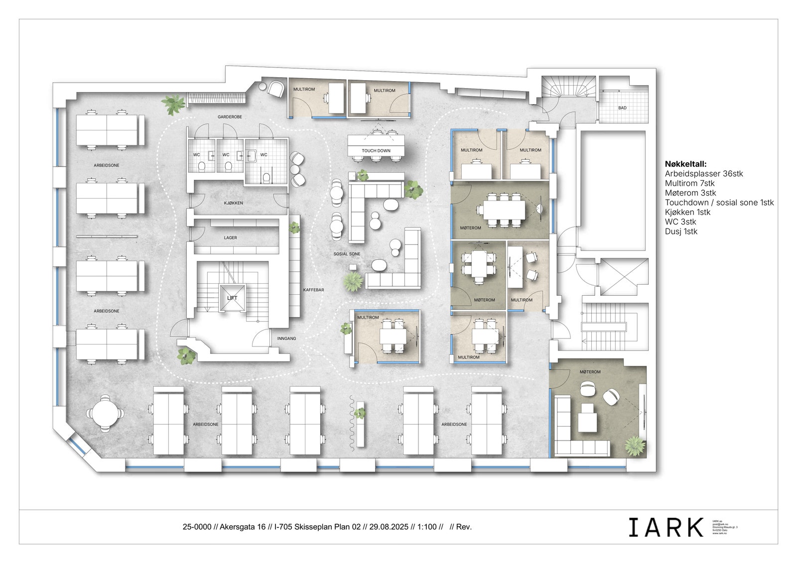 Plantegning Galleribilde