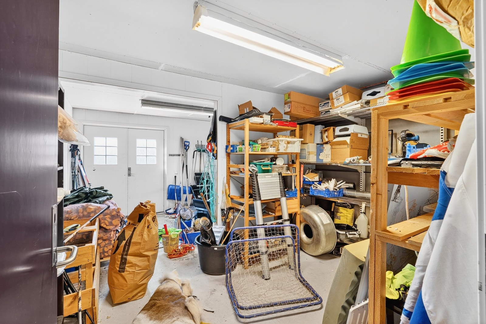 Lager i 1.etasje. Galleribilde