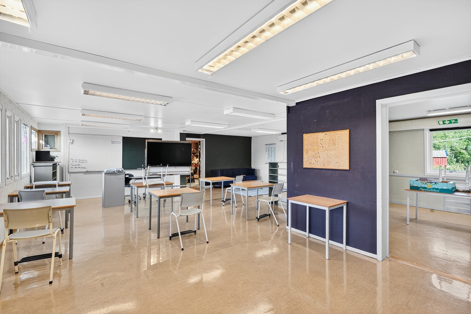 Disp. rom, undervisningsrom. Galleribilde