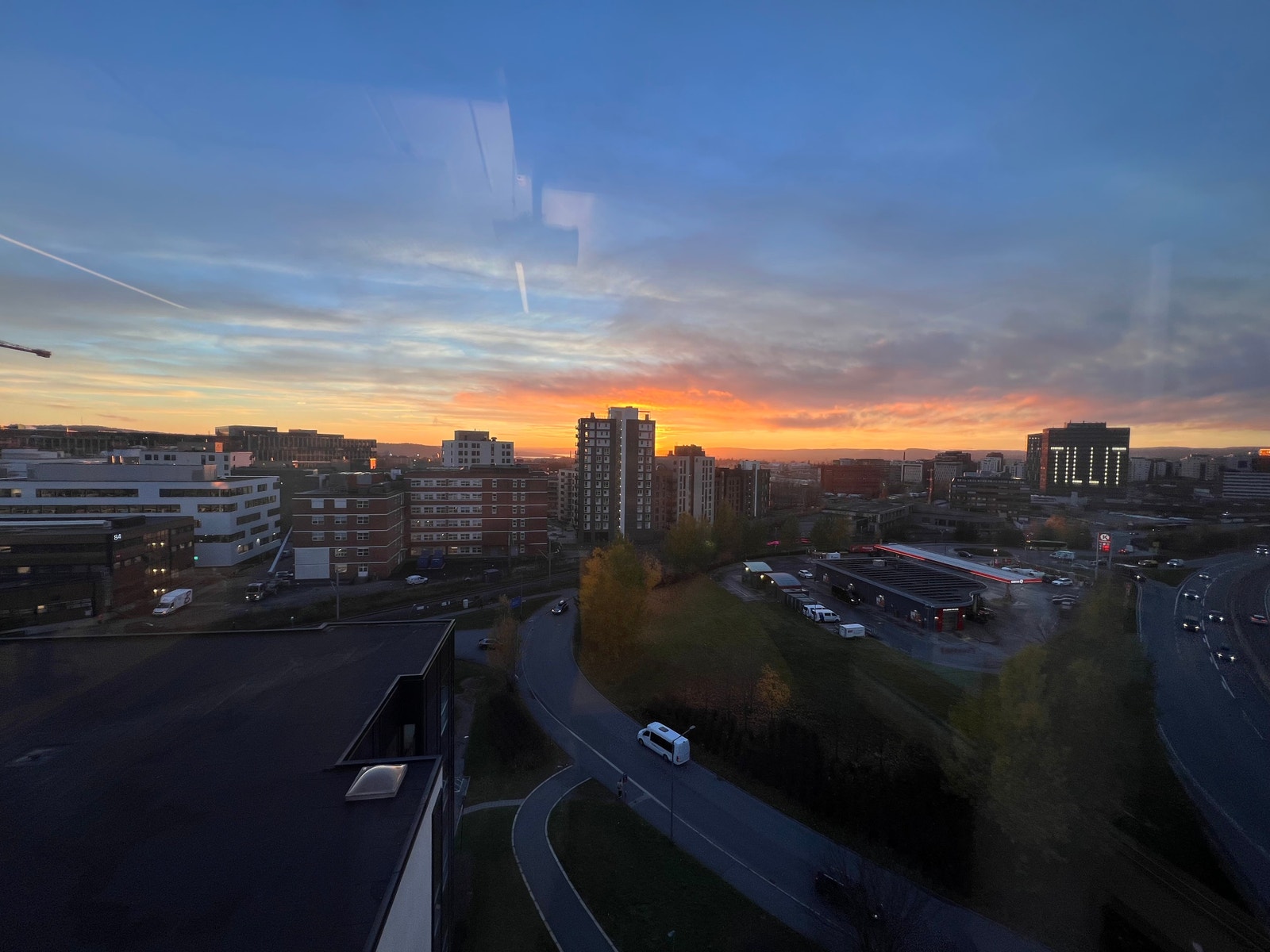 Fantastisk utsikt fra 8. etasje Galleribilde