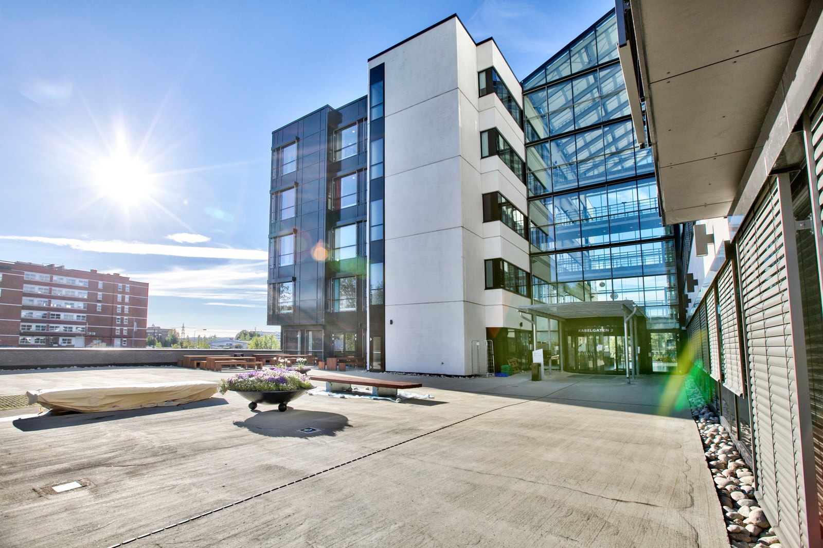 Inngangsparti Galleribilde