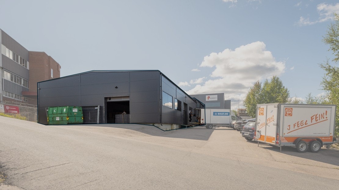 Ledig areal er markert Galleribilde