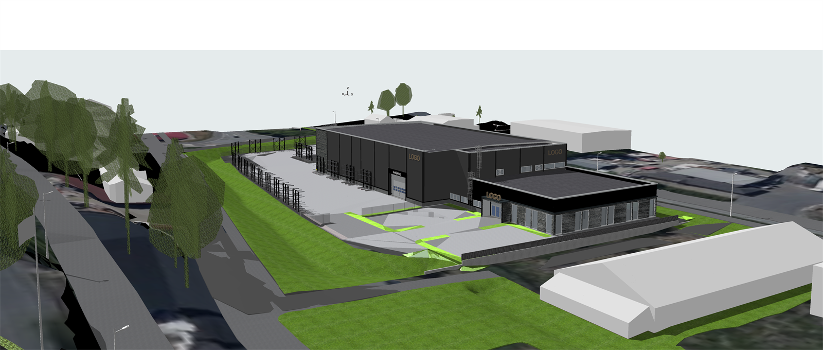 Osloveien 161 Illustrasjonsbilde Galleribilde