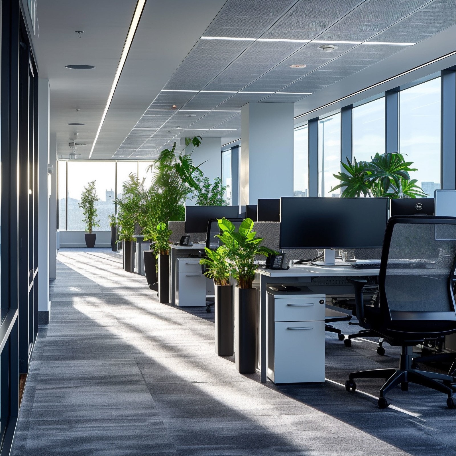 illustrasjon - interiør Galleribilde