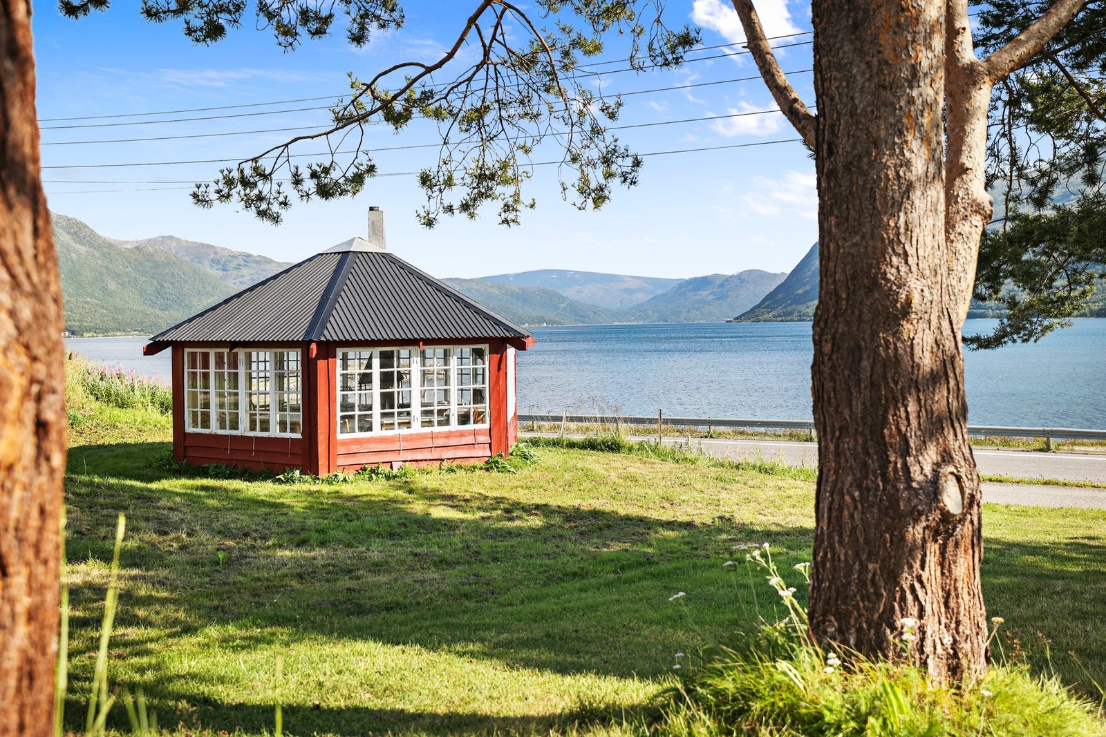 Stor grillstue Galleribilde