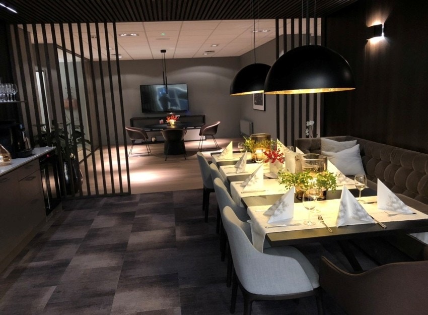 Kjøkken i høy klasse Galleribilde