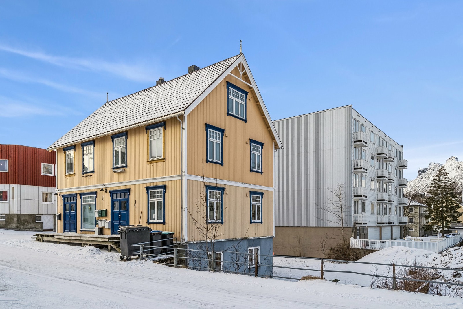 Fasade front Vestfjordgata 65 Galleribilde