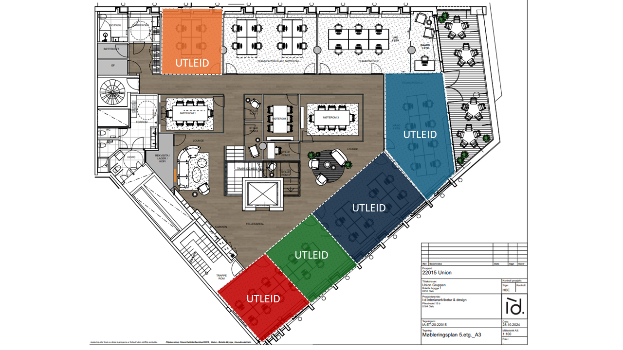 Oversikt over ledige arealer Galleribilde