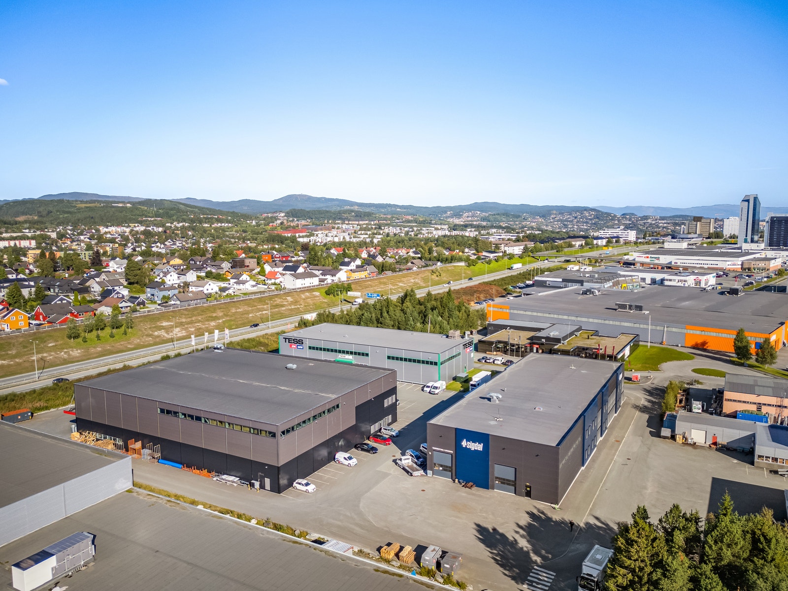 Ledige arealer i "Sigdal bygget" Galleribilde