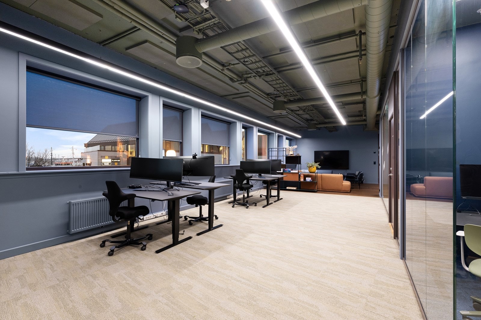 utsnitt fra eiendommen - lokalene tilpasses bruker Galleribilde