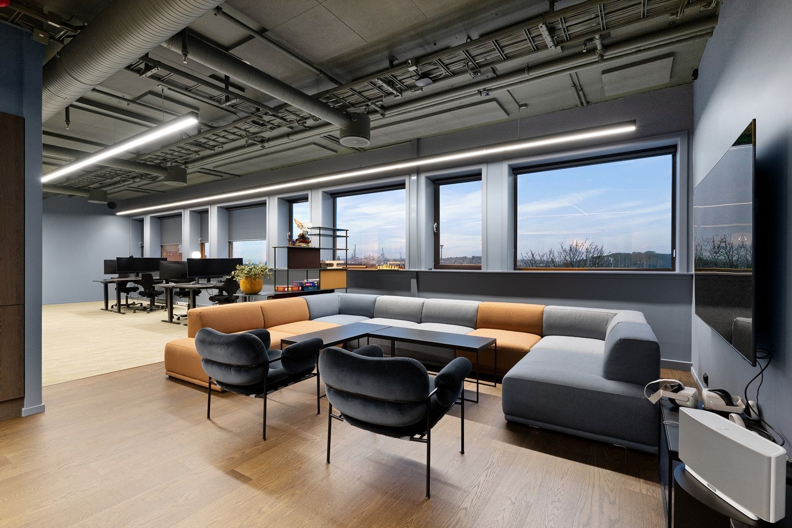 utsnitt fra eiendommen - lokalene tilpasses bruker Galleribilde