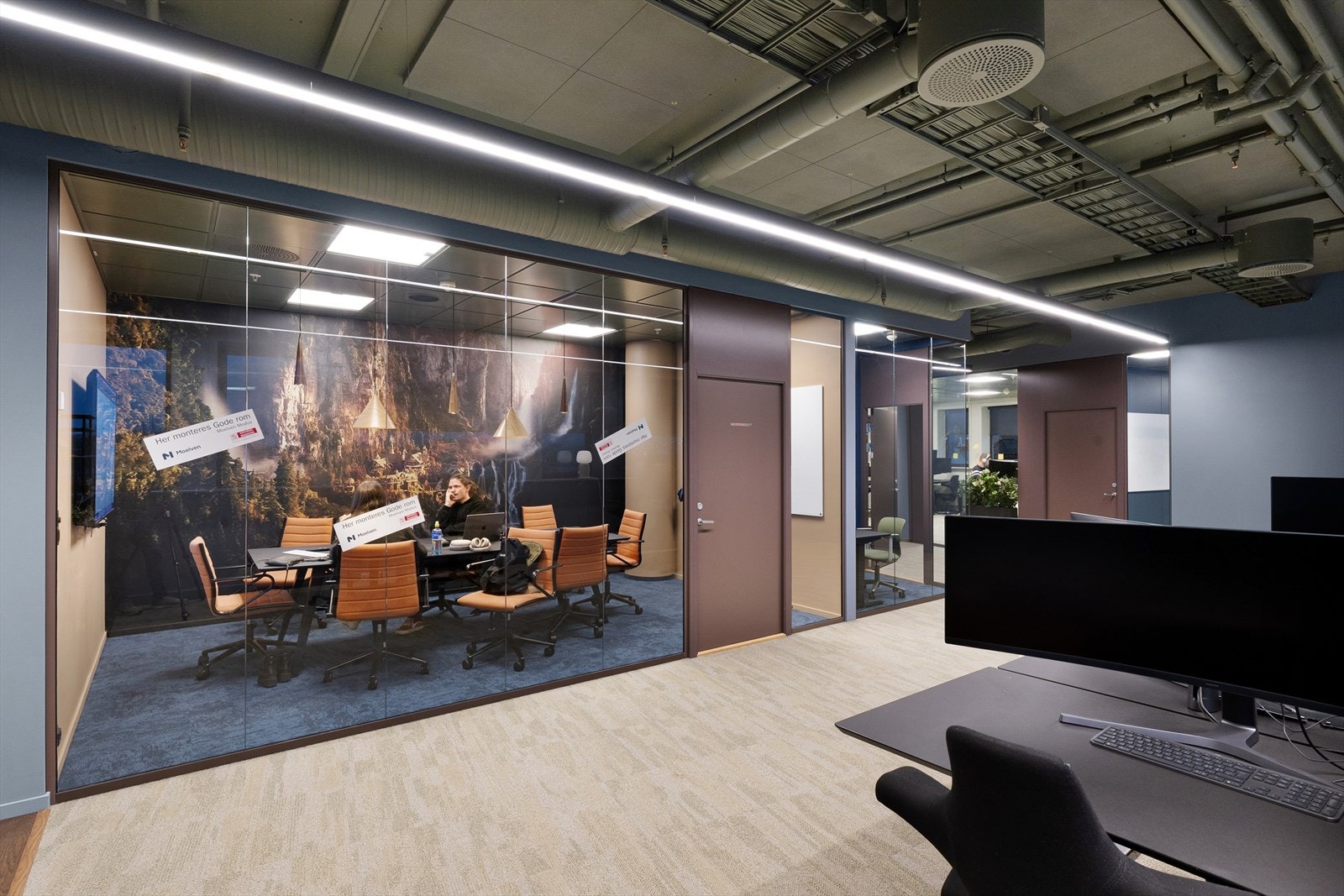 utsnitt fra eiendommen - lokalene tilpasses bruker Galleribilde