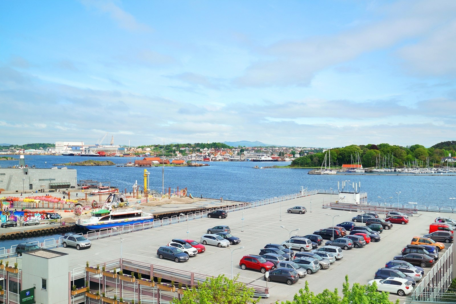 fin utsikt Galleribilde