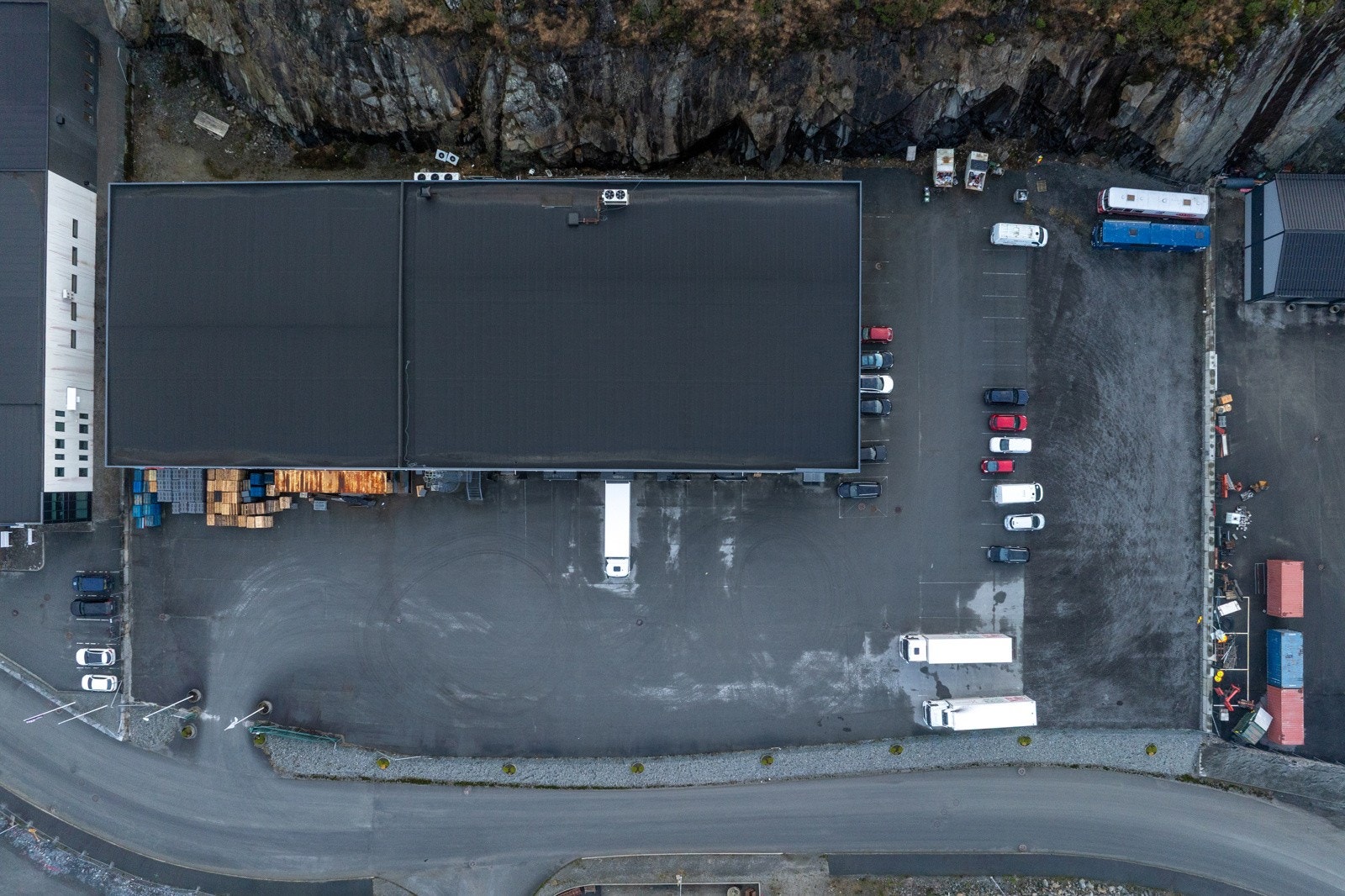 Stor tomt Galleribilde