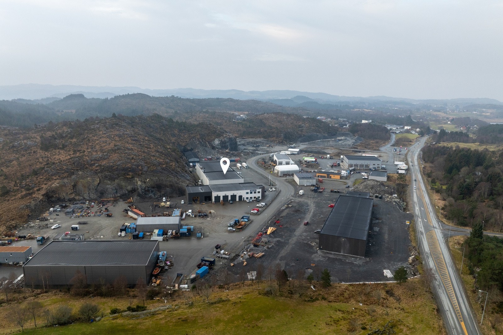 Kort kjøreavstand til E39 Galleribilde